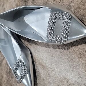 Nine West Jesike Flats w/ Rhinestones